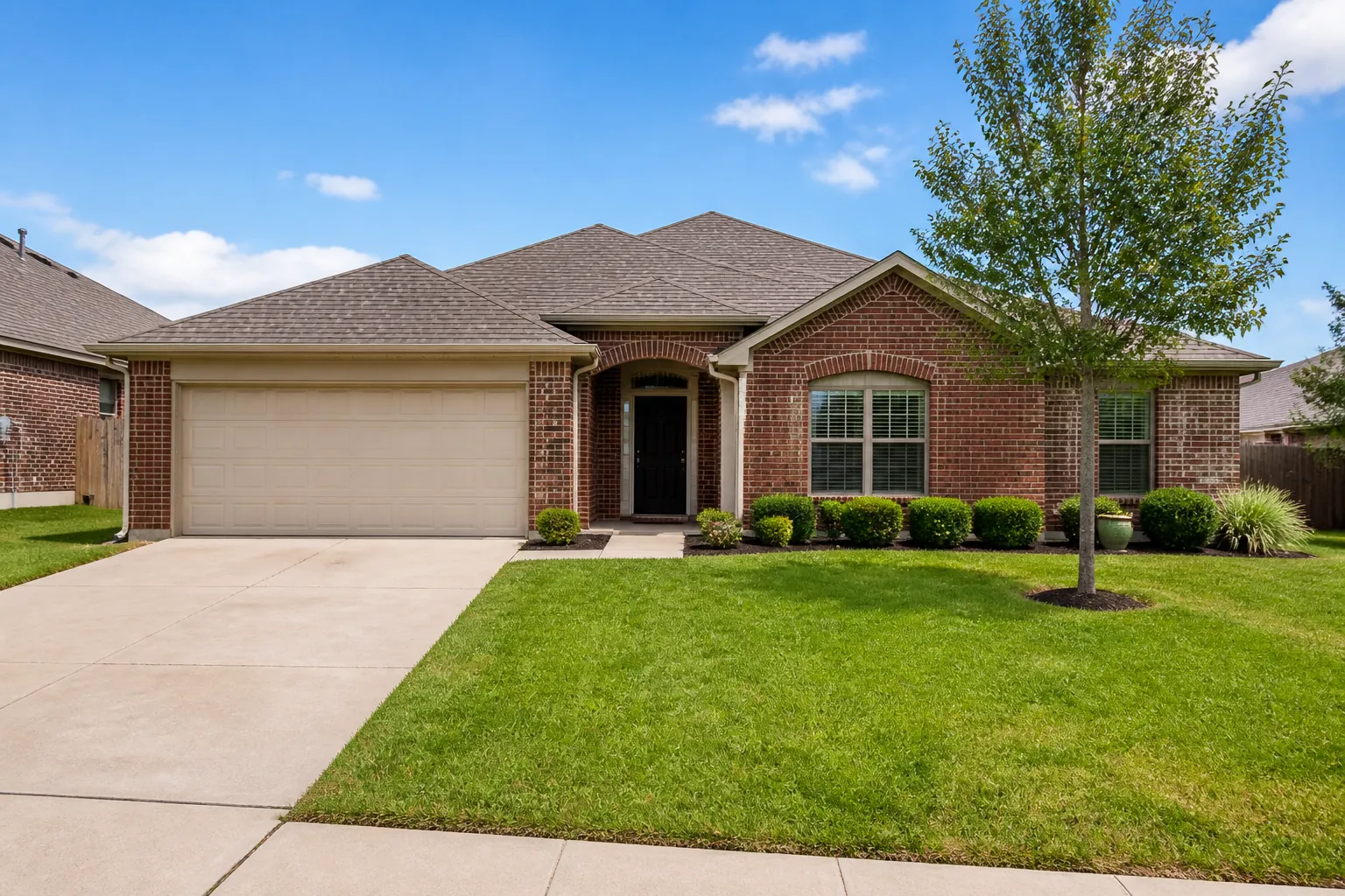Single-story home in DFW